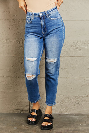 Cropped Dad Jeans