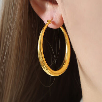 Hoop Earrings - Elegant Style | Women's Fashion  at Augie & April